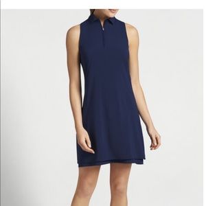 Black Carner Sleeveless Peter Millar golf dress